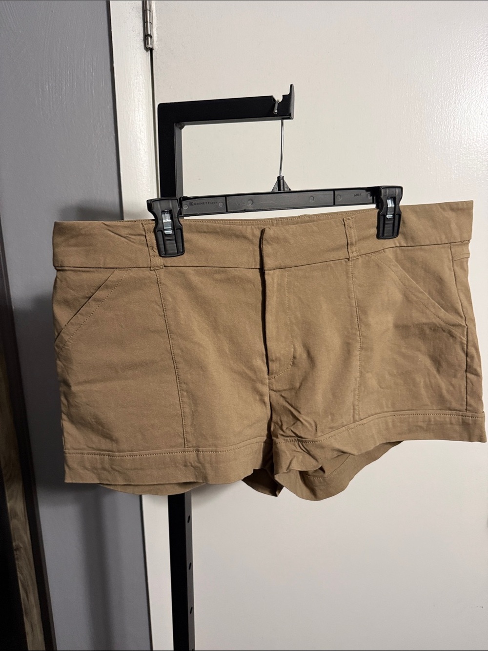BeBop Tan Women's Shorts with Classic Waistband